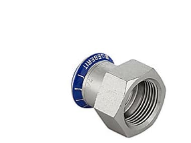 Overg.Mf Rustf 18mm-1/2 - M/indv.Gev MA-Press. Kun M-paketti