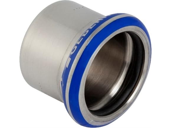 Mapress slutmuffe rustfri 22 mm