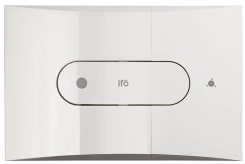 Ifö Sign Frontluge hvid - med stort og lille skyl