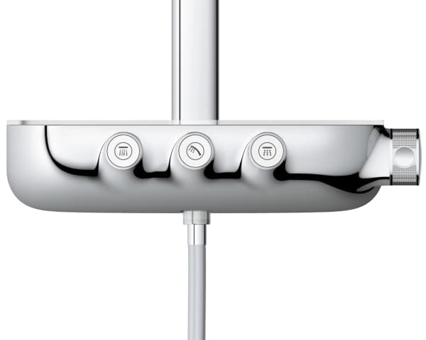 GROHE regndusjsystem SmartControl 360 DUO, 109 cm, 1,75 m, krom