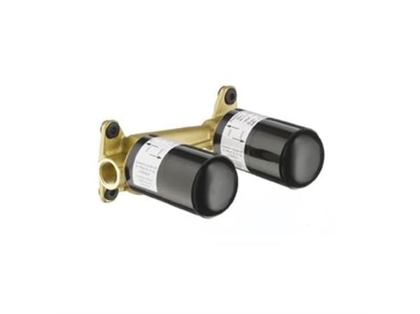HG 2-huls indbygningsdel - HG 2-huls indbygn.del t/HV-arm. væg