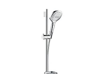 HansGrohe Raindance Select E 120 brusersæt, krom/hvid