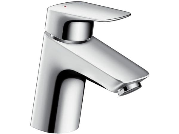 HG Logis 70 HV-armatur - med öppningsbar kromventil. Vattenförbrukning 5 l/min. HG nr 71077