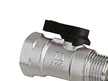 TA 400 Kuglehane Sort 15mm - DN15 sort afspæringsventtiili
