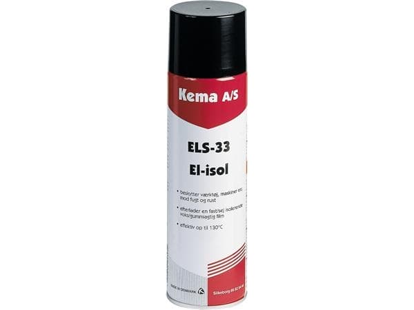 El-isoleringsspray 500 ELS-33 - UN 1950 Arosoler, Brandfarlige 2.1.