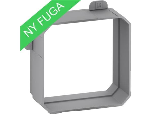 LK FUGA gipsutjämningsring för Air- och infällda lådor 1 modul