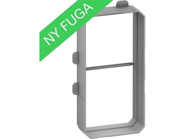 LK FUGA putsutjämningsring för Air- och infällda lådor 2 modul