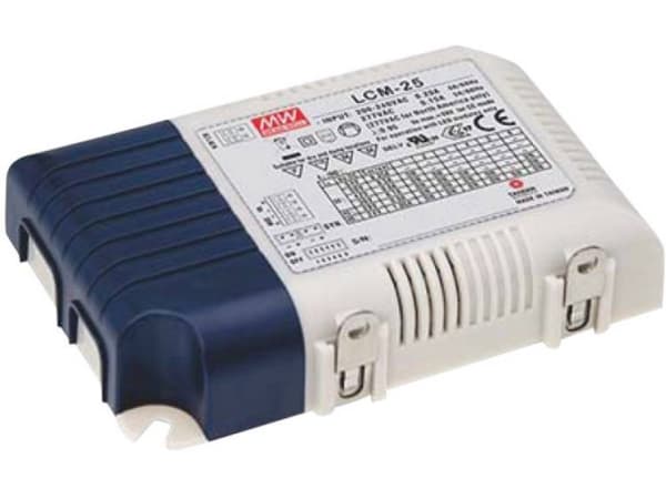 MEAN WELL LCM-25DA, 25 W, IP20, 180 - 277 V, 24 V, 68 mm, 105 mm