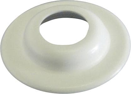 Plastroset hvid Ø 50 x 18 mm