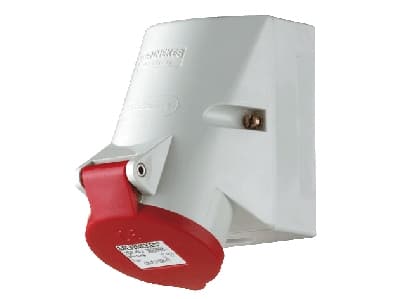 MENNEKES 3331, Rak, 400 V, Röd, Vit, IP44, 1 styck