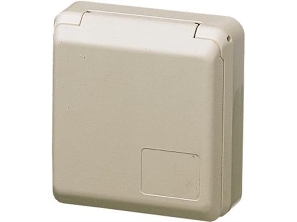 MENNEKES 4115, 5P, 6 h, Vit, IP44, 400 V, 16 A
