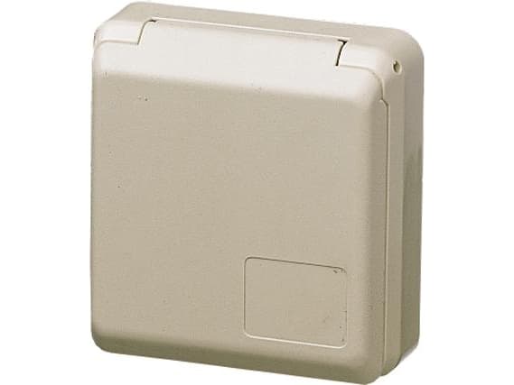 MENNEKES 4115, 5P, 6 h, Vit, IP44, 400 V, 16 A