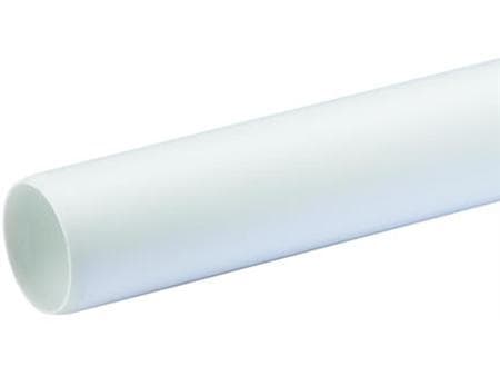 Wafix PP afløbsrør uden muffe 32 x 3000 mm hvid