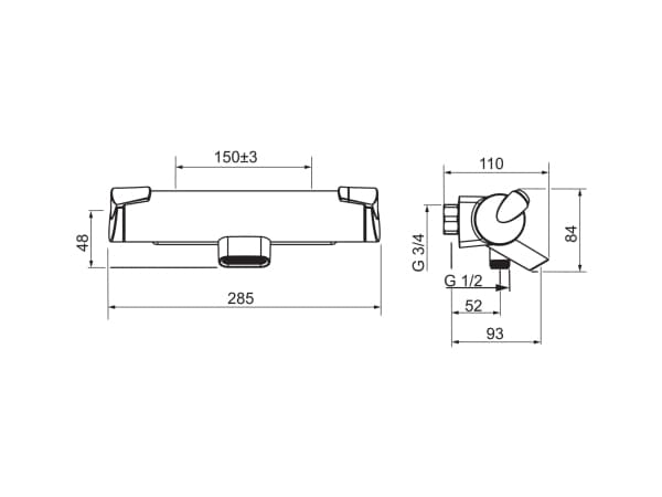 Oras Optima 7140, Baderomsvask, Messing, Krom