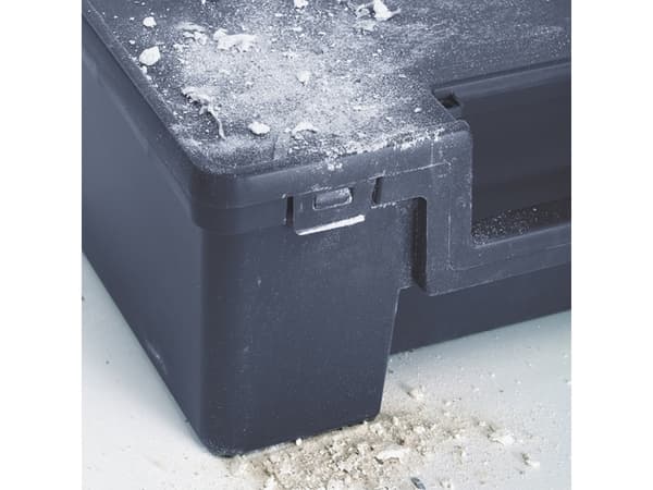 raaco Solid 1, Sort, Polypropylen (PP), Støvresistent, Sjokkresistent, Vannbestandig, 275 mm, 175 mm, 125 mm