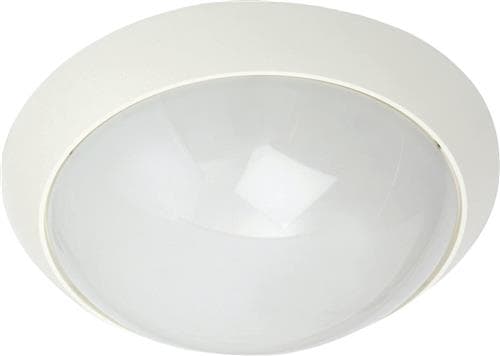 SG ARMATUREN Enøk loft- og vægarmatur10W LED , opal afskærmning, Ø300 mm, hvid. - PROFESSIONEL