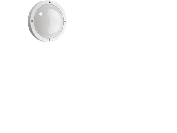 SG ARMATUREN Primo Hvid 12,5W/840lm LED 3000 Kelvin