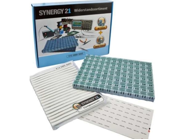 Synergy 21 vastusvalikoima E12 johtovastukset 5 SET