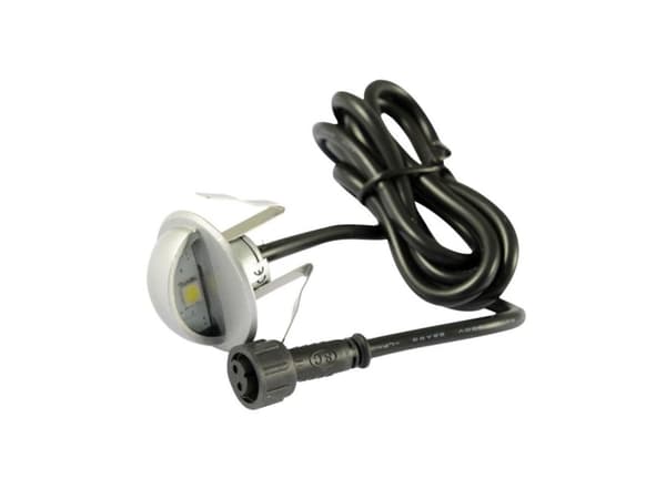 Synergy 21 LED nedfelt spotlight ARGOS rund minimax IP65 cw 90 Hvit
