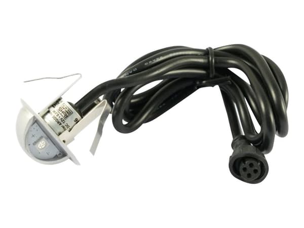 Synergy 21 ARGOS - Forenket søkelys - LED - 0.8 W - RGB-lys Sort, Sølv