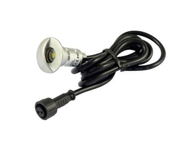 Synergy 21 LED innfelt spotlight ARGOS round inG IP65 ww 90 Rustfritt stål