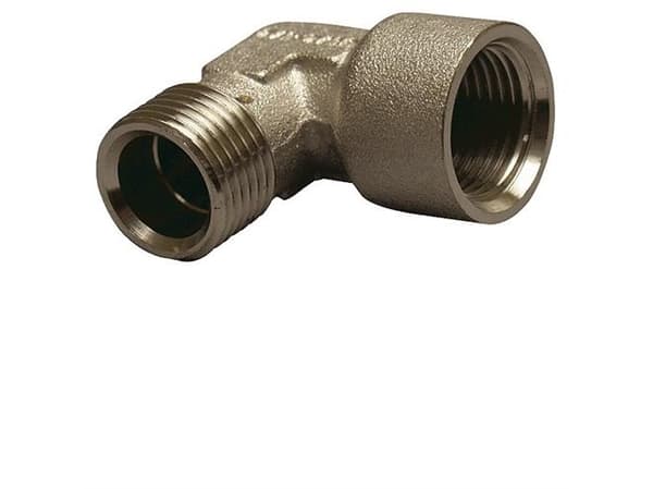 MLC puristuskulma 1/2 m.n - kromattua messinkiä UPONOR