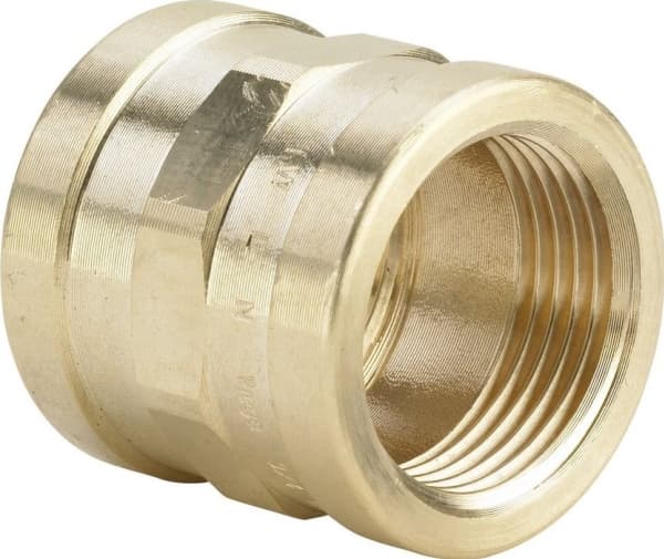VIEGA Muffe 1 1/4" rødgods