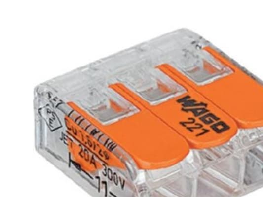 Wago 221-413, 18,7 mm, 18,6 mm, 8,3 mm, 450 V