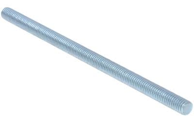WALRAVEN Gevindstang M10x3000mm DIN 976-1 i elforzinket stål, styrkeklasse 4.8