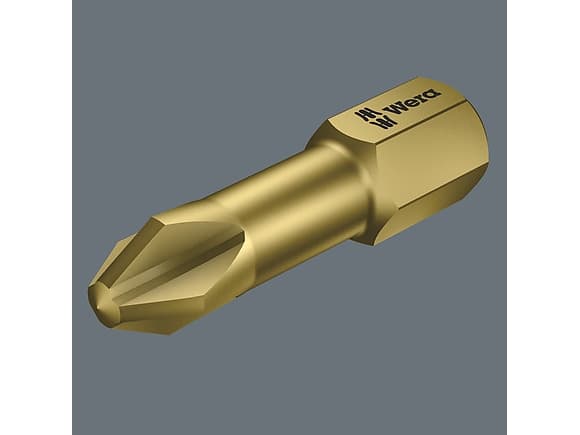 Wera 05134200001, 8 stykker, Pozidriv, Torx Plus, 1/4", PZ 1, PZ 2, TX10, TX15, TX20, TX25, TX30, TX40, 98 g