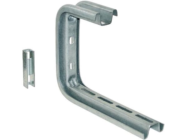 WIBE GROUP Takfäste för galler 300 höjd196 mm, bredd 353 mmförzinkat