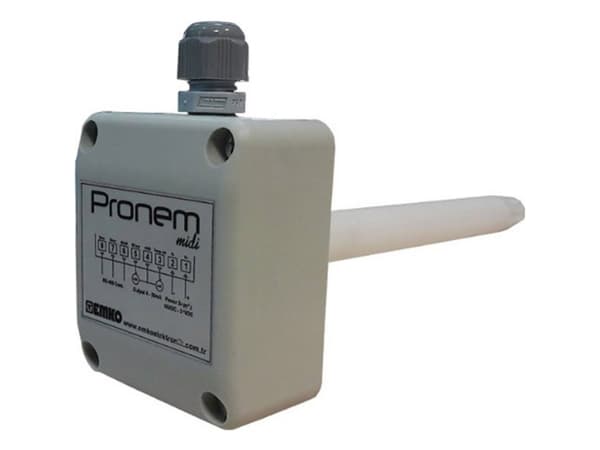 Emko PMD-D-H0/T0.1.0.1 Temperaturtransducer -20 til 80 °C Analog strøm (L x B x H) 70 x 60 x 90 mm