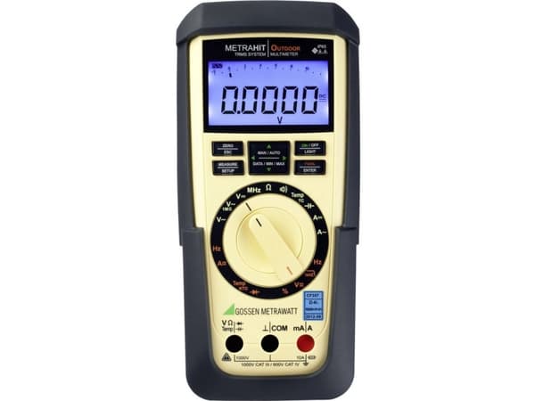 Gossen Metrawatt M240O Hånd-multimeter Kalibreret (DAkkS) digital CAT III 1000 V, CAT IV 600 V Visning (counts): 12000