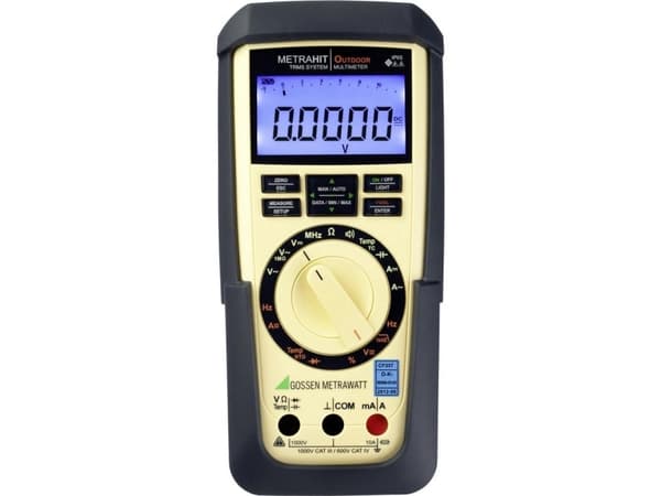 Gossen Metrawatt M240O Hånd-multimeter Kalibreret (DAkkS) digital CAT III 1000 V, CAT IV 600 V Visning (counts): 12000