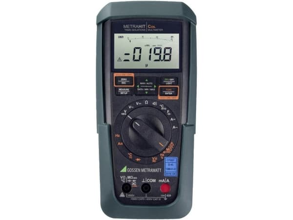 Gossen Metrawatt M246C Käsiyleismittari Kalibroitu (DAkkS) digitaalinen roisketiivis (IP54) CAT III 1000 V, CAT IV 600 V Näyttö (määrä): 3100