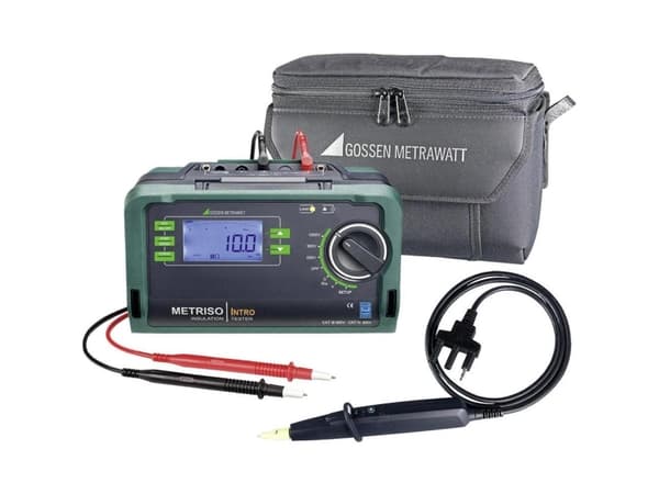Gossen Metrawatt METRISO INTRO-Set Isolationsmåler 250 V, 500 V, 1000 V 10 GΩ