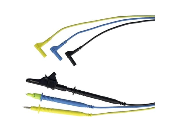 Gossen Metrawatt Z503L PROFITEST INTRO Mittauskaapelit mittausluokassa 600 V CAT III / 300 V CAT IV ja krokotiiliklipsi 1000 V CAT III PROFiTEST INTR