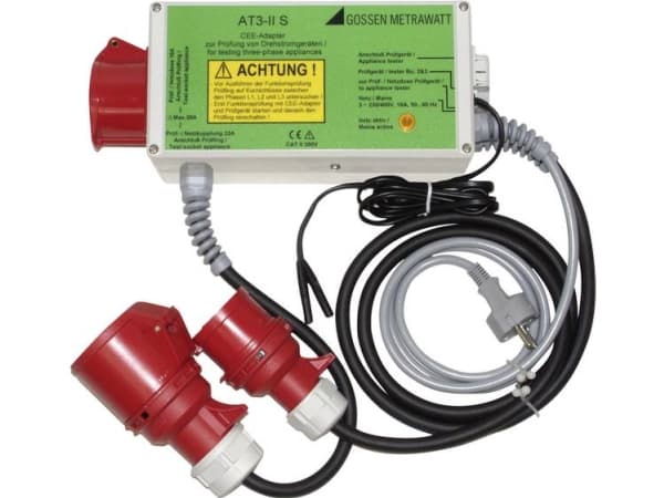 Gossen Metrawatt Z745T AT 3 II S CEE-mittaussovitin CEE16/32 AT 3 II S 1 kpl
