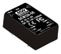 Miniatyrbild 1 av 5: MEAN WELL DCW12C-05, 20,3 mm, 31,8 mm, 12,2 mm, 12 W, 36 - 72 V, 1200 mA