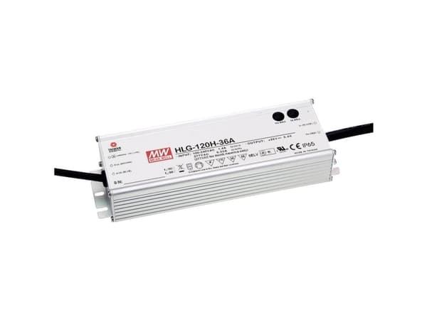 MEAN WELL HLG-120H-42A, 120 W, IP20, 90 - 305 V, 42 V, 68 mm, 220 mm