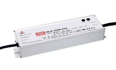 MEAN WELL HLG-185H-12B, 185 W, IP20, 90 - 305 V, 13 A, 12 V, 68 mm