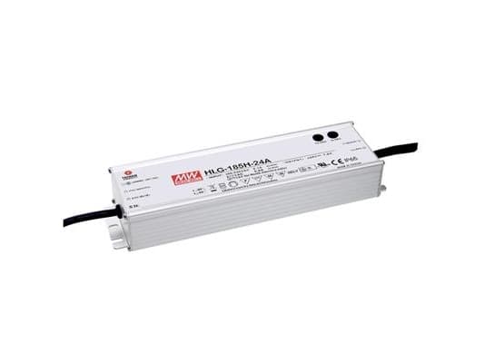 MEAN WELL HLG-185H-20A, 185 W, IP20, 90 - 305 V, 20 V, 68 mm, 220 mm