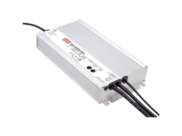MEAN WELL HLG-600H-12A, 600 W, IP65, 90 - 305 V, 12 A, 40 V, 144 mm