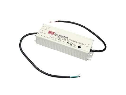 MEAN WELL HLG-80H-30A, 80 W, IP20, 90 - 305 V, 30 V, 61,5 mm, 195,6 mm