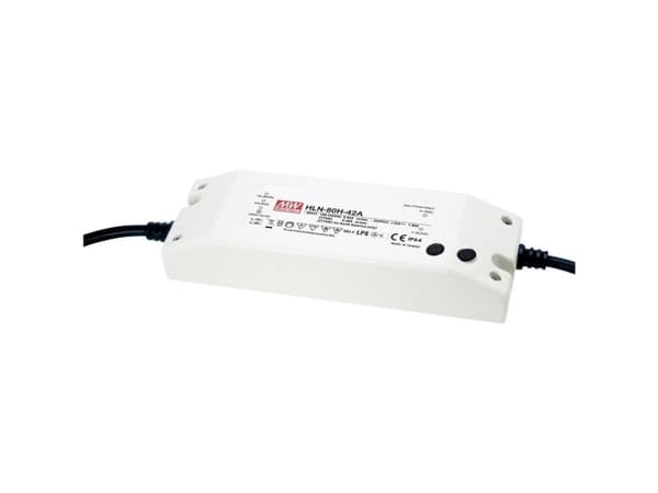 MEAN WELL HLN-80H-20A, 80 W, IP20, 90 - 305 V, 4 A, 20 V, 61,5 mm