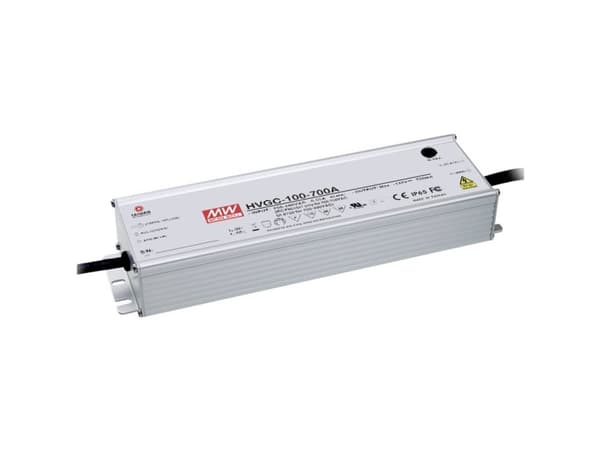 MEAN WELL HVGC-100-350A, 100 W, IP65, 180 - 528 V, 0,35 A, 285 V, 68 mm