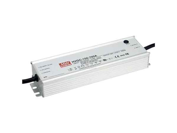 MEAN WELL HVGC-150-500A, 150 W, IP67, 50000 h, 47 ~ 63 Hz, 0.5, 0.38 A, 0,5 A