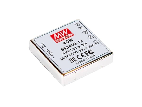 MEAN WELL SKA40C-12, 50,8 mm, 50,8 mm, 11 mm, 40 W, 36 - 72 V, 3330 mA