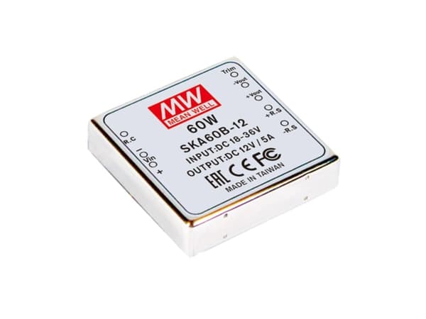 MEAN WELL SKA60B-15, 50,8 mm, 50,8 mm, 11 mm, 60 W, 18 - 36 V, 4000 mA