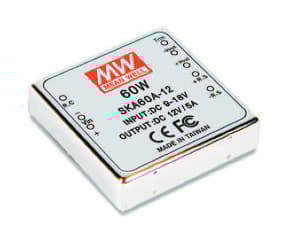 MEAN WELL SKA60B-15, 50,8 mm, 50,8 mm, 11 mm, 60 W, 18 - 36 V, 4000 mA